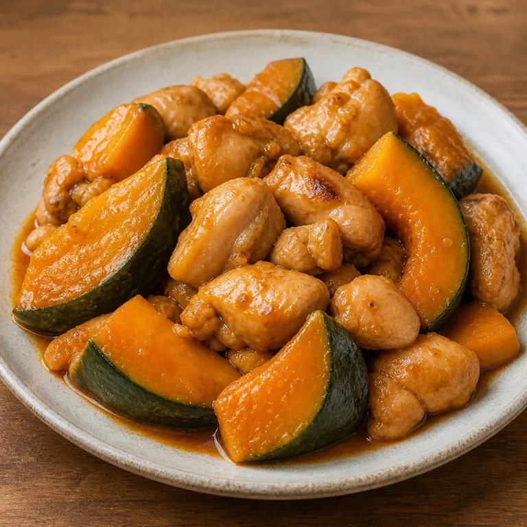 단호박닭고기