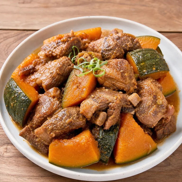 단호박돼지갈비