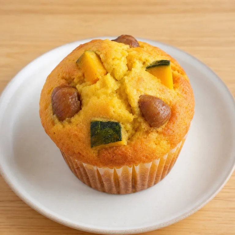 Muffin Labu Manis Kastanye