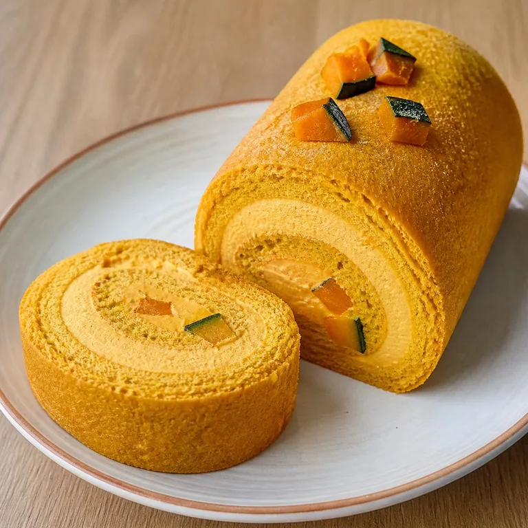 Bisquit Roll Labu Manis