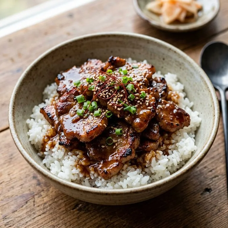 ข้าวหน้าสันคอหมู
