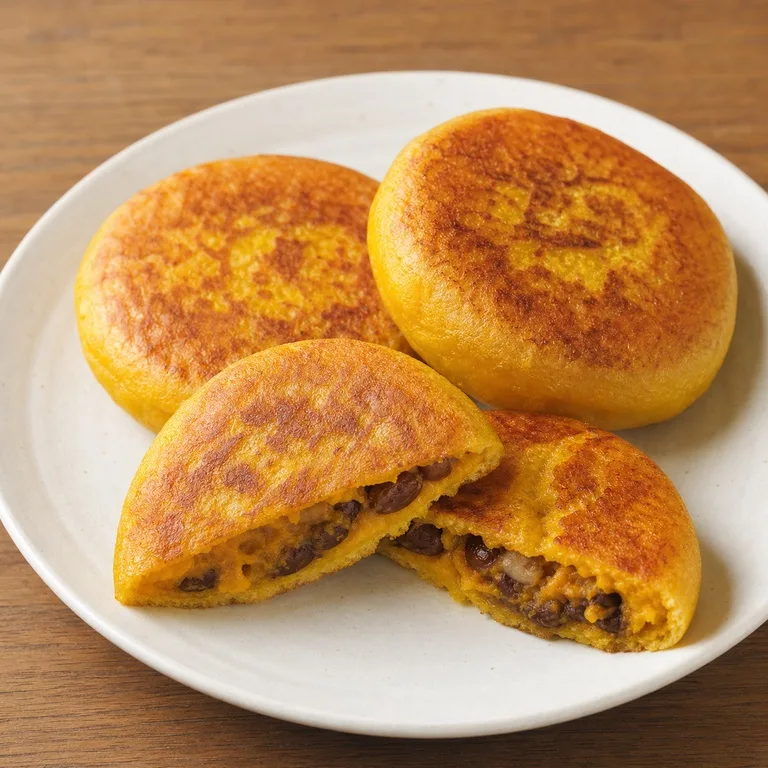 단호박콩호떡