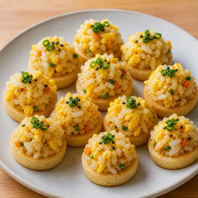 卵炒飯カナッペ