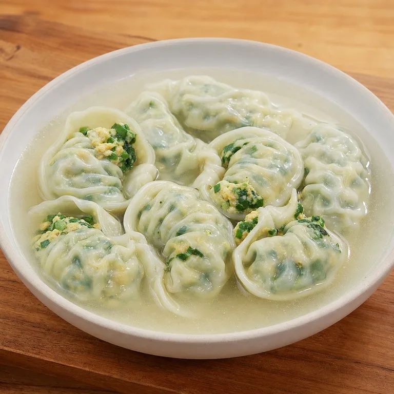 卵ニラ水餃子