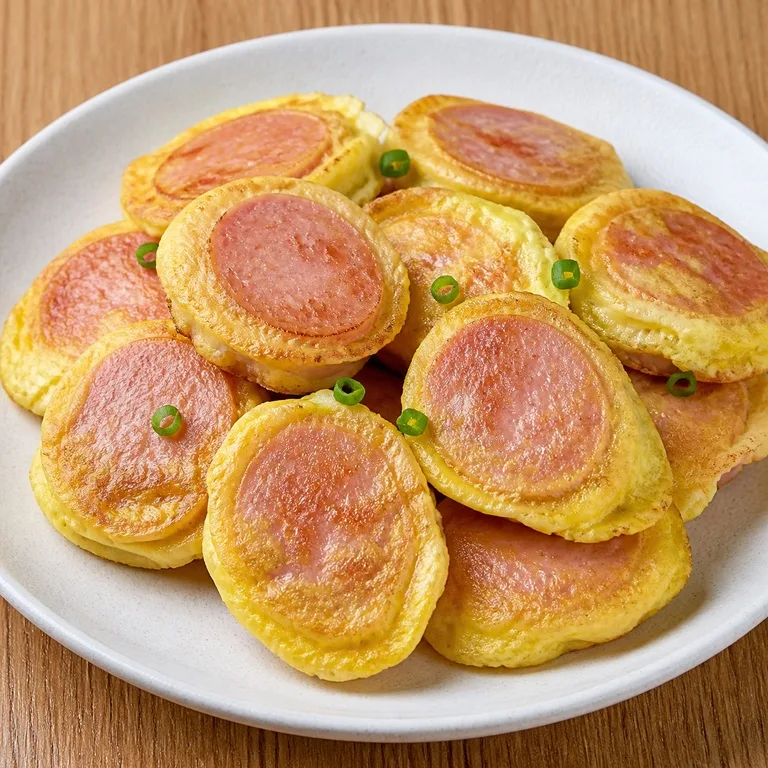 卵ソーセージ焼き