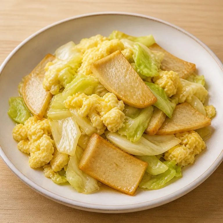 卵キャベツ練り物