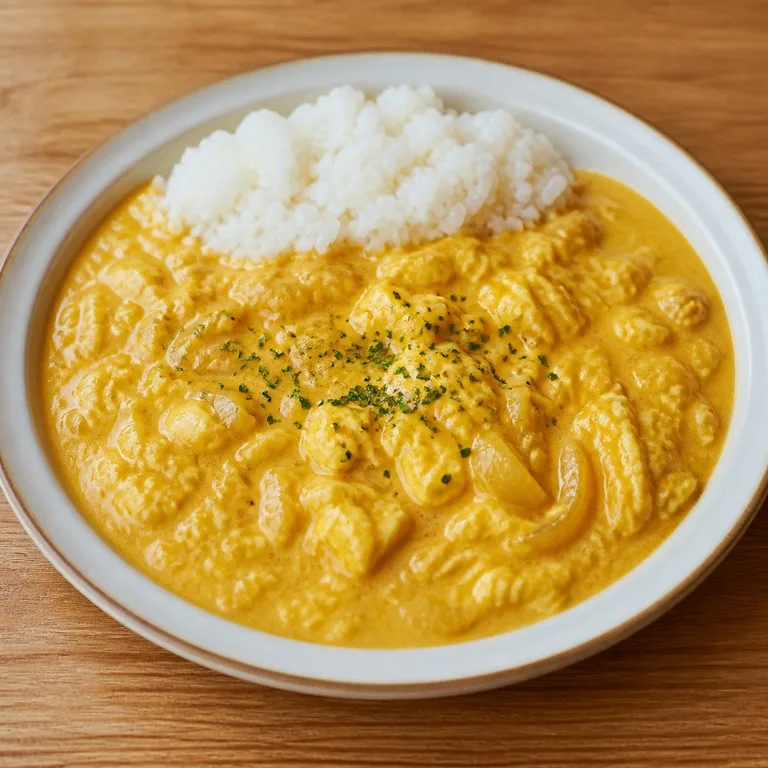 卵牛乳カレー