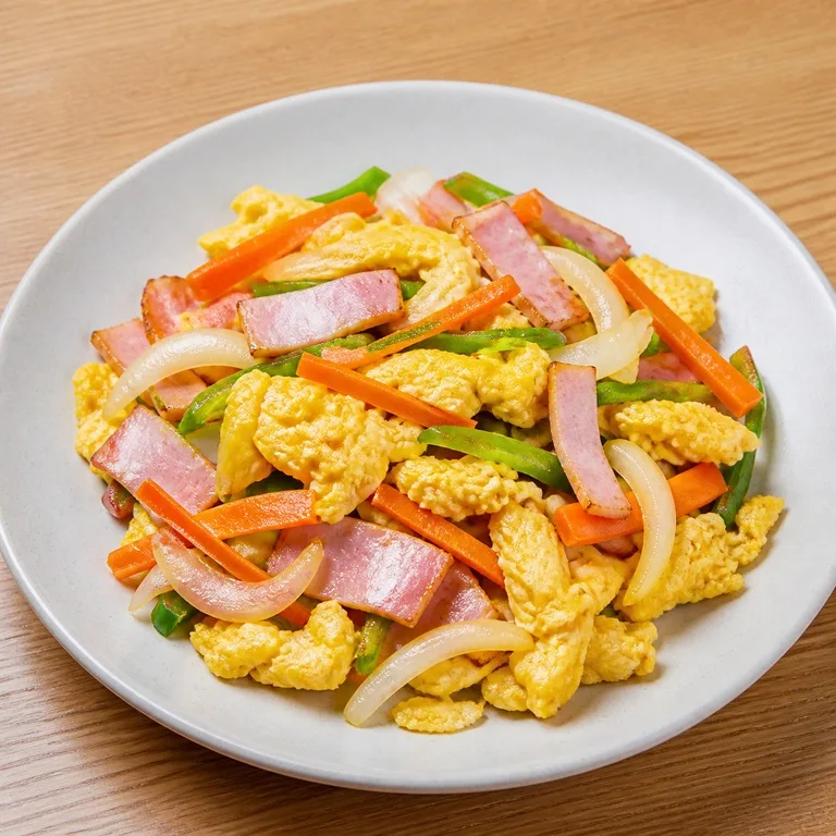 Telur Ham Sayuran