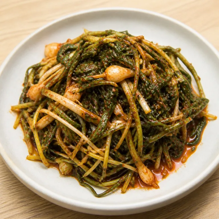 Kimchi Kucai Liar dan Shepherd's Purse