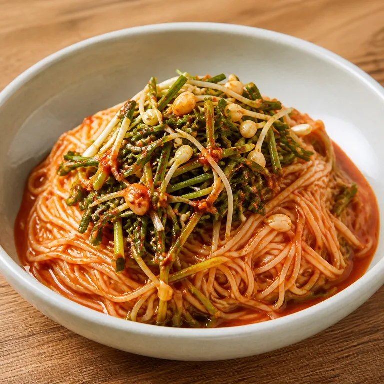 달래비빔국수