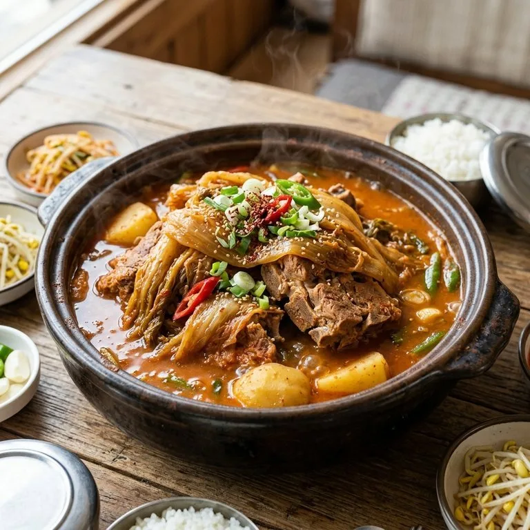 Sup Tulang Babi Kimchi Tua