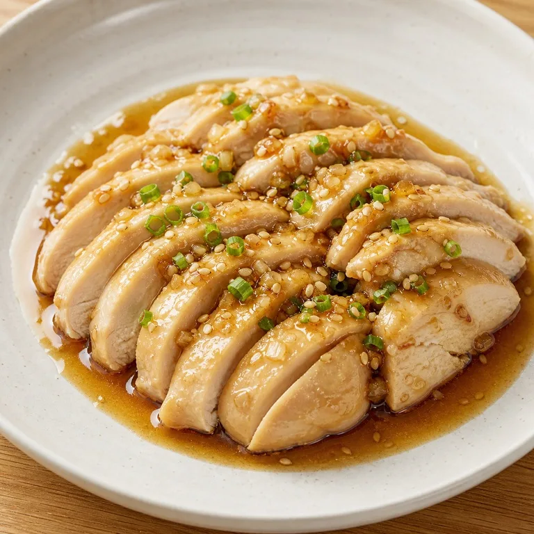 อกไก่หมักซีอิ๊ว
