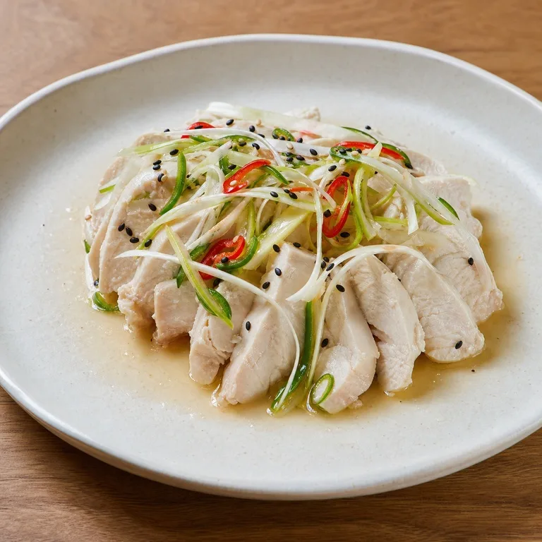 อกไก่หมักน้ำส้มสายชู