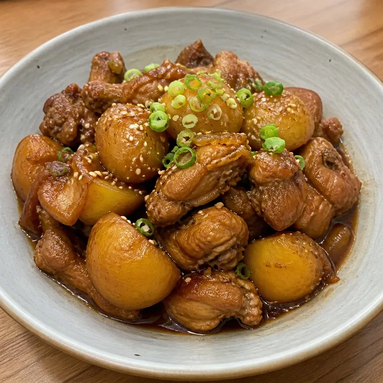 닭감자간장