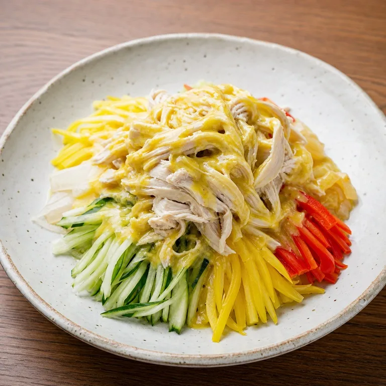 닭겨자냉채