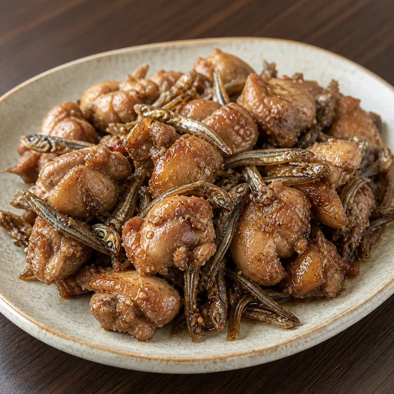 鶏肉煮干し