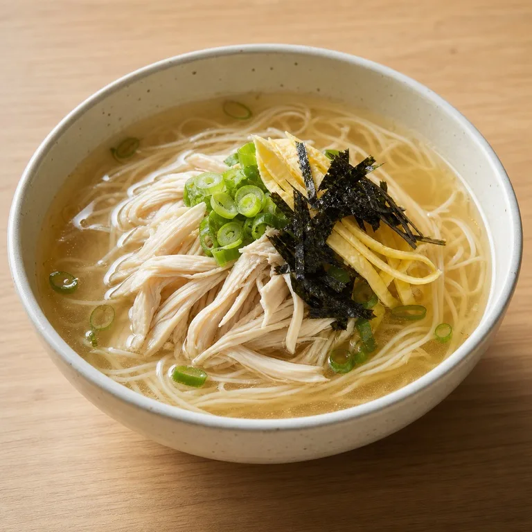 鶏肉煮干しククス