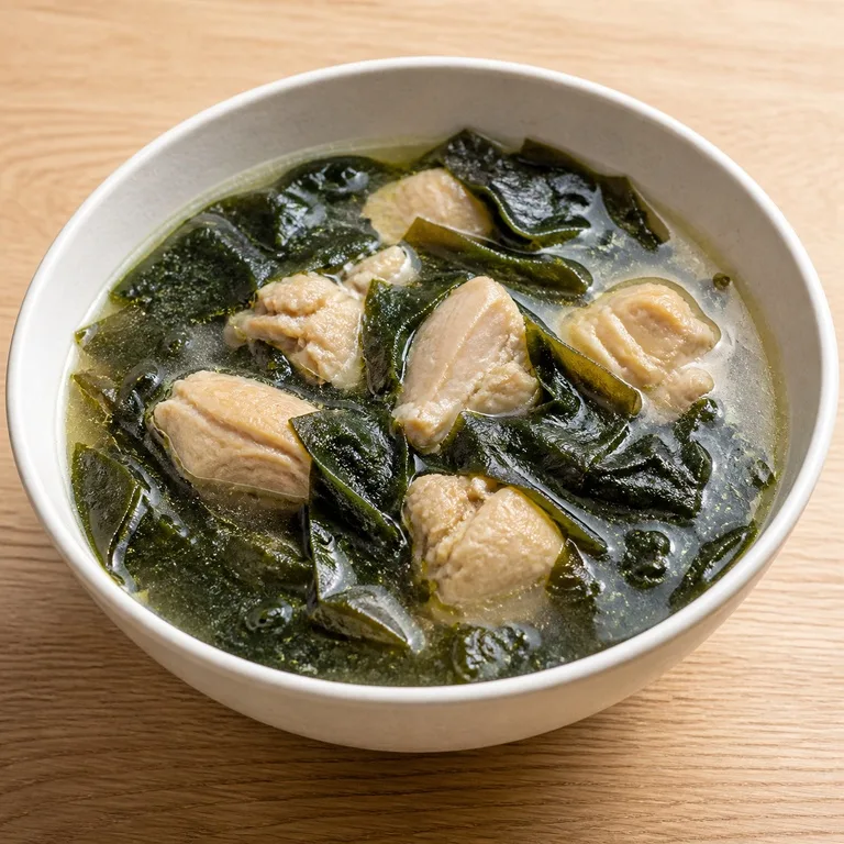 鶏肉わかめ