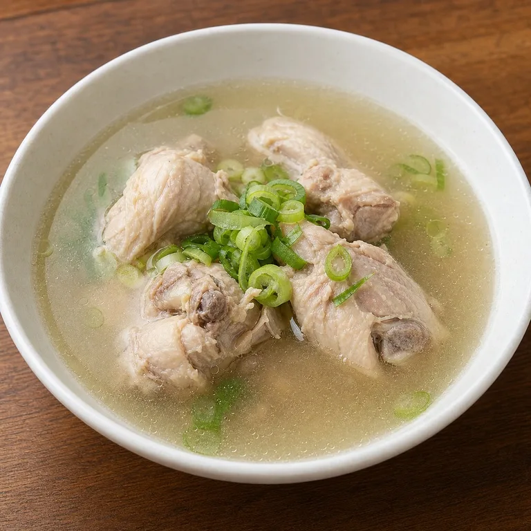 鶏スープムル