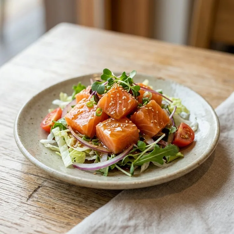 Salad Salmon Mini