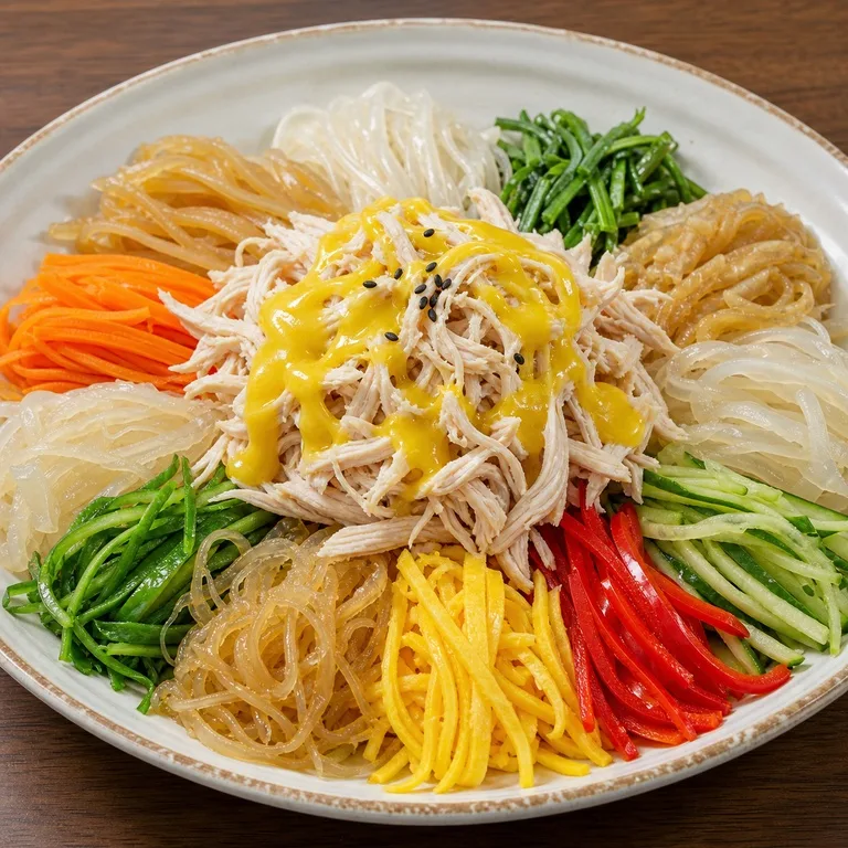 닭양장피