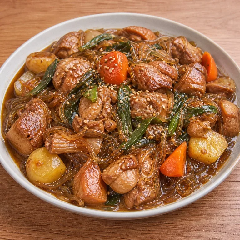 당면찜닭