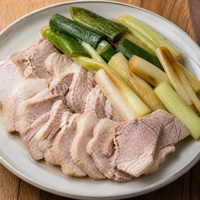 대파수육