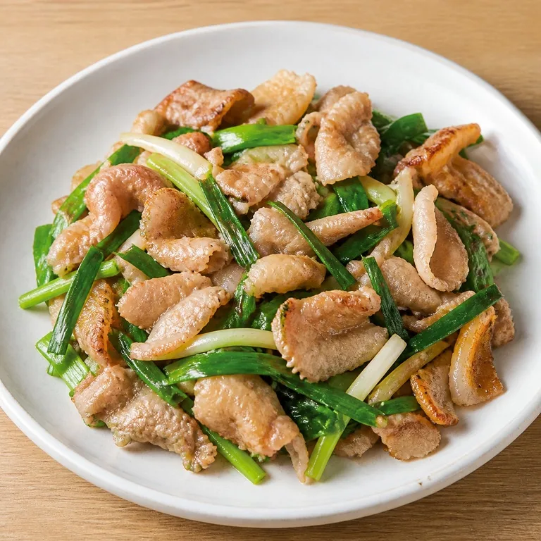 Samgyeopsal Iris Tipis dan Bawang