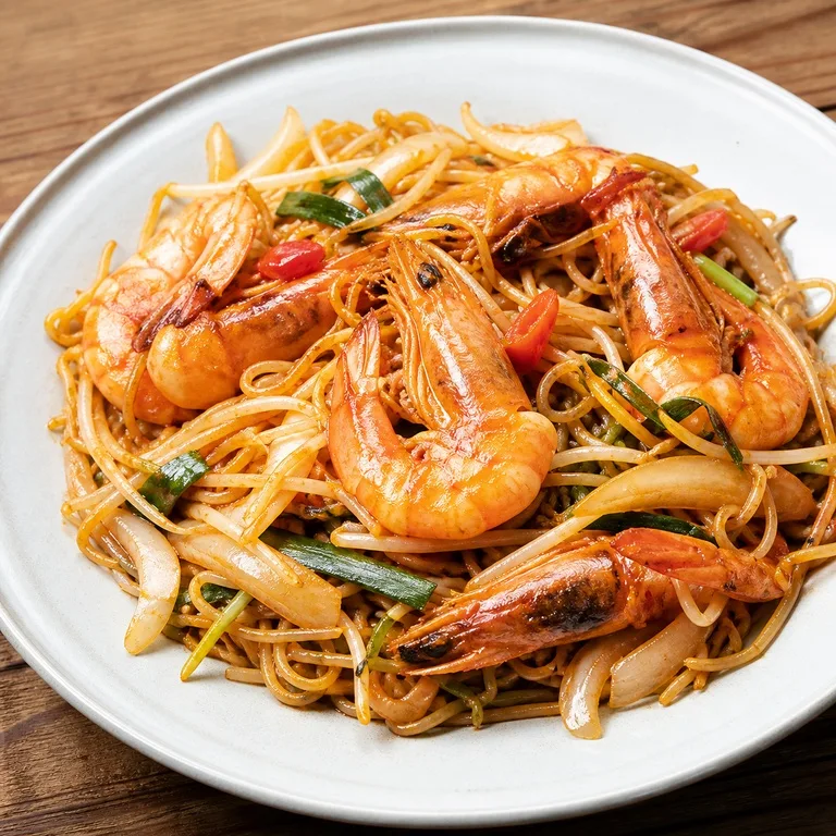 Ramen Tumis Udang Jumbo