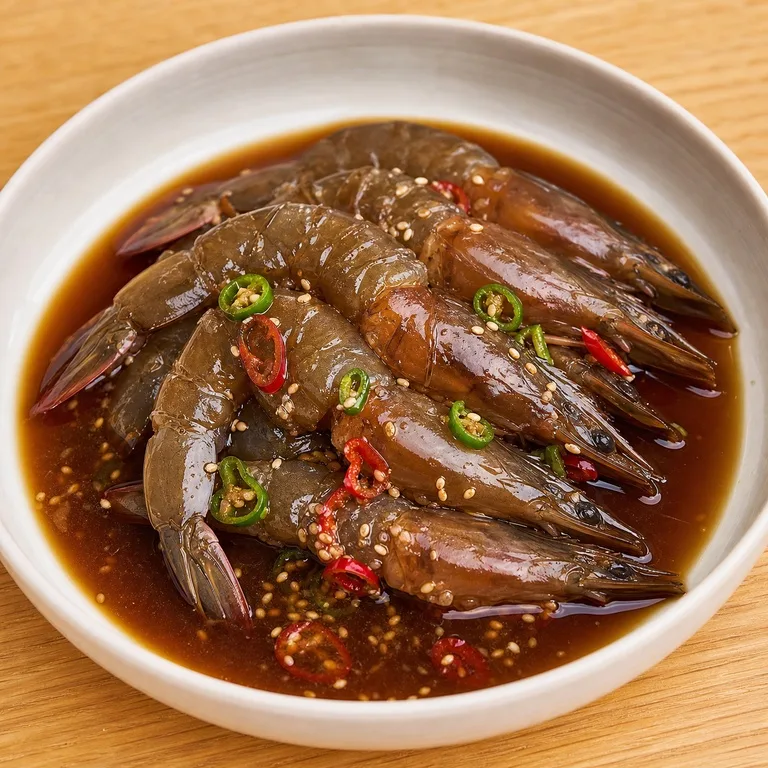 Udang Jumbo Marinasi Kecap Asin
