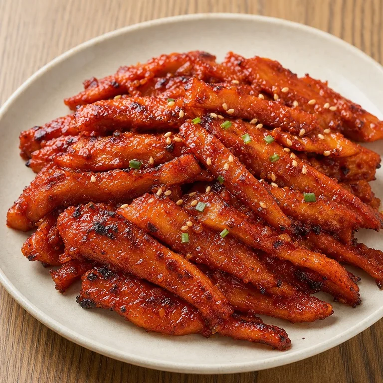 Deodeok Panggang Pasta Cabai Merah