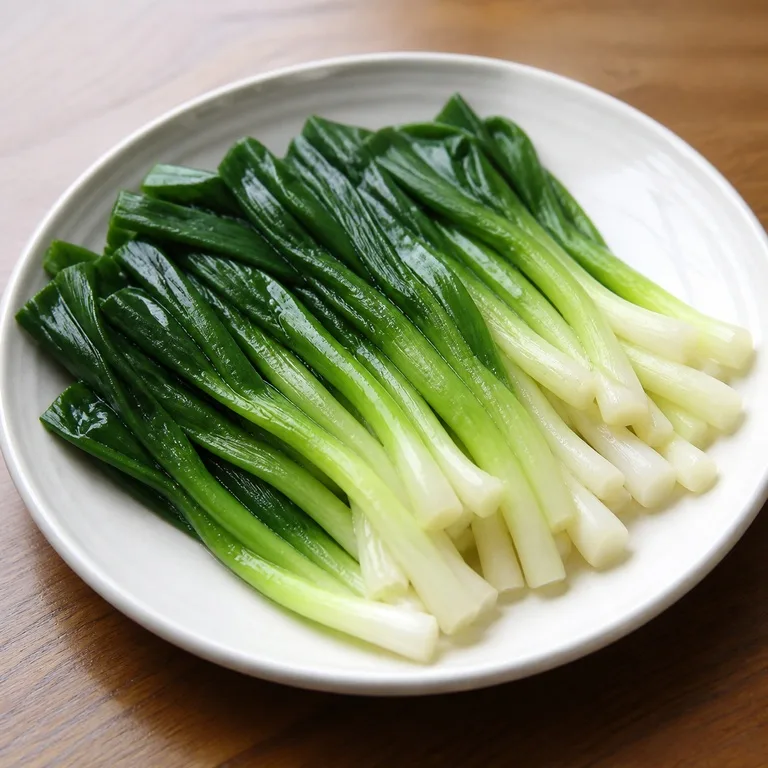 데친쪽파