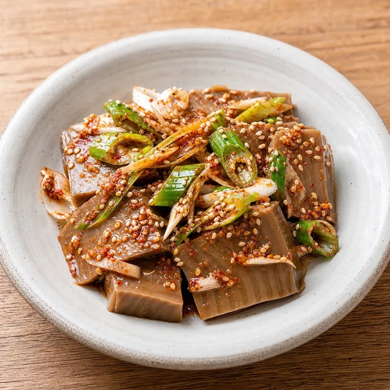 도토리묵양념