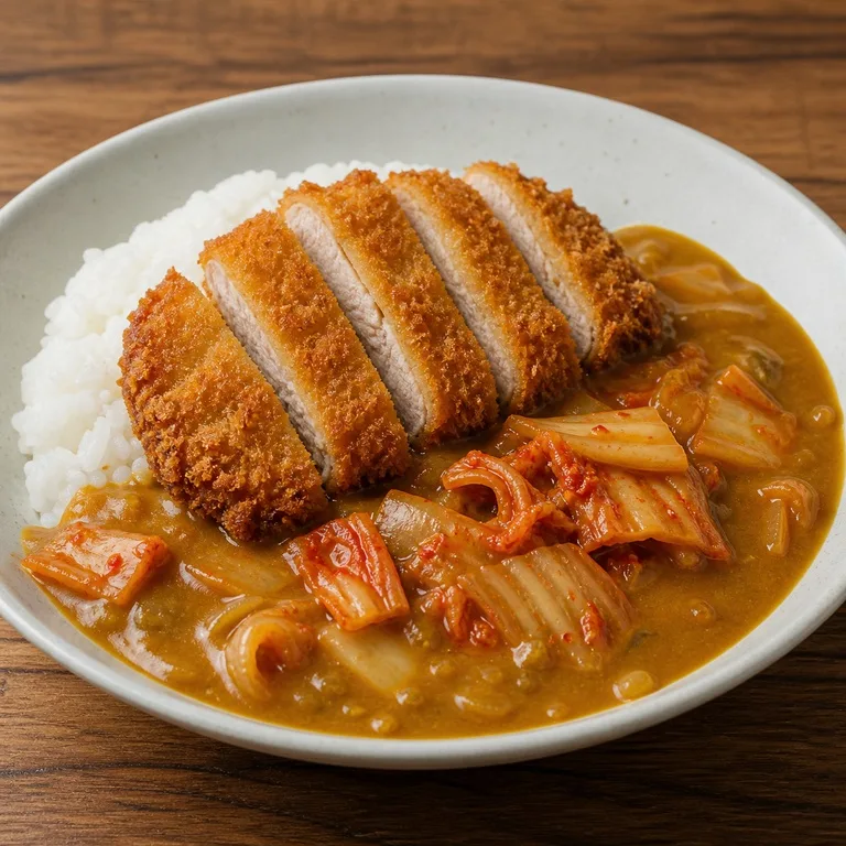 돈까스김치카레소스덮밥