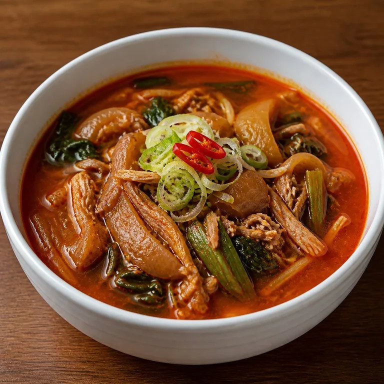 돈족육개장