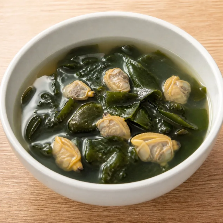 동죽미역
