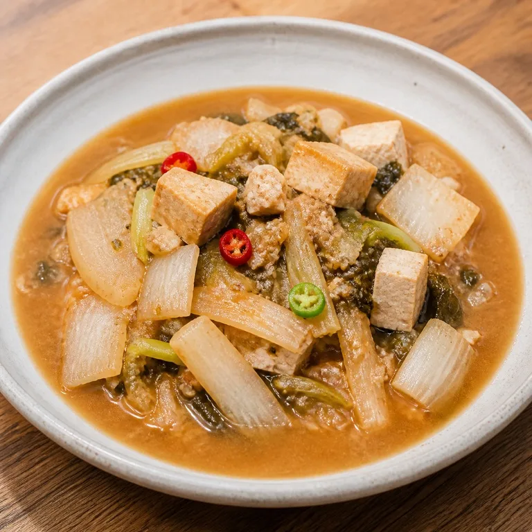 동치미된장지짐