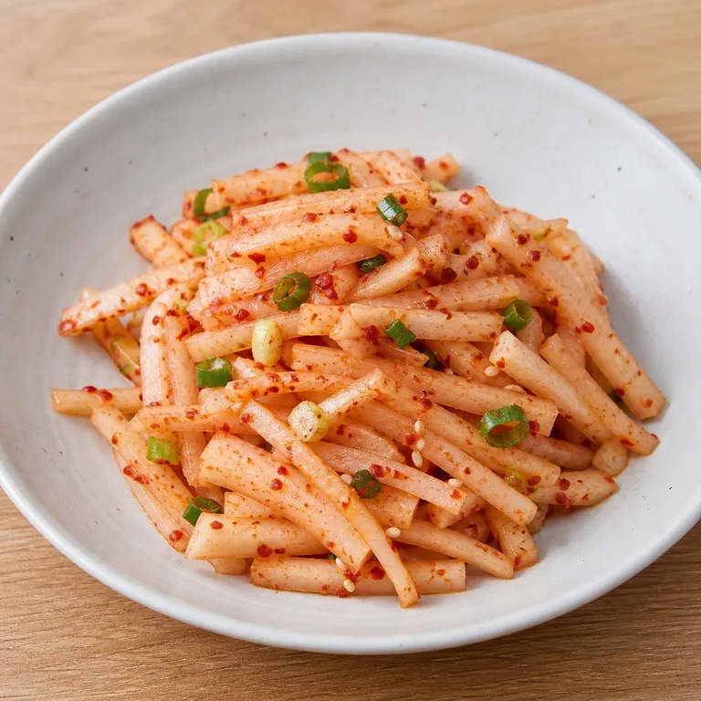 동치미무무침