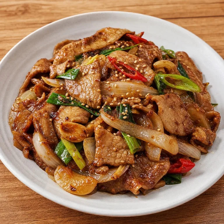 돼지간장불
