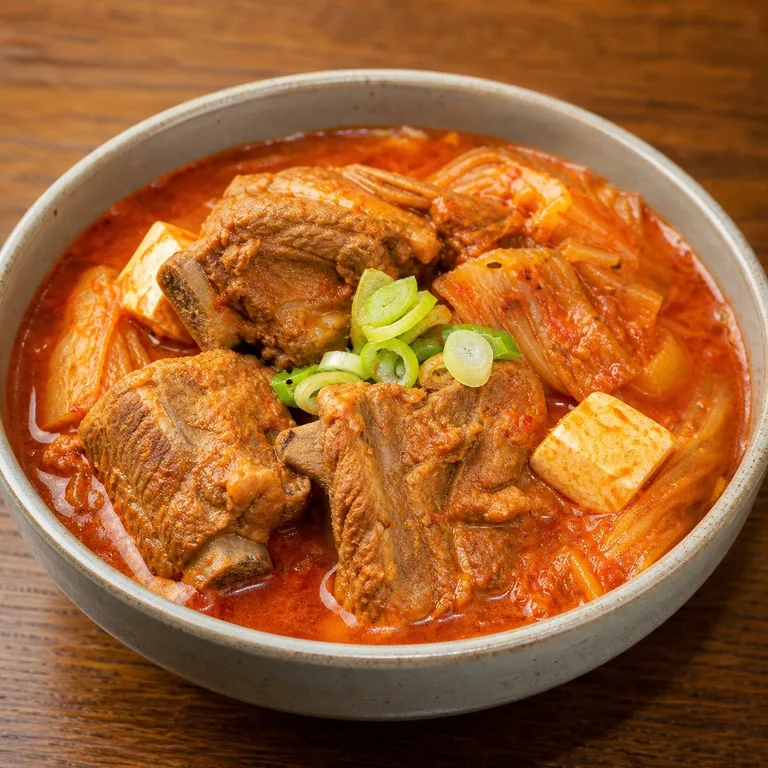 돼지갈비김치찌개