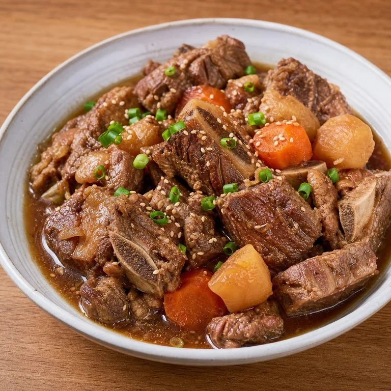 돼지갈비조림
