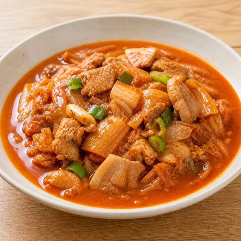 돼지고기김치짜글