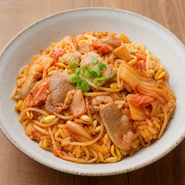 돼지고기김치콩나물밥