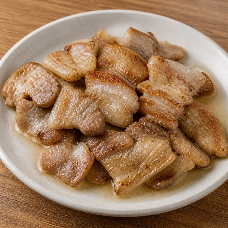 សាច់ជ្រូកនិងប្រេង