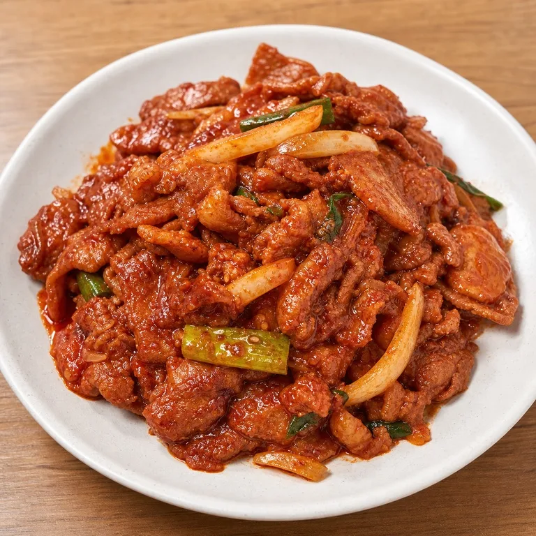 គ្រឿងឆាជេយូកសាច់ជ្រូក