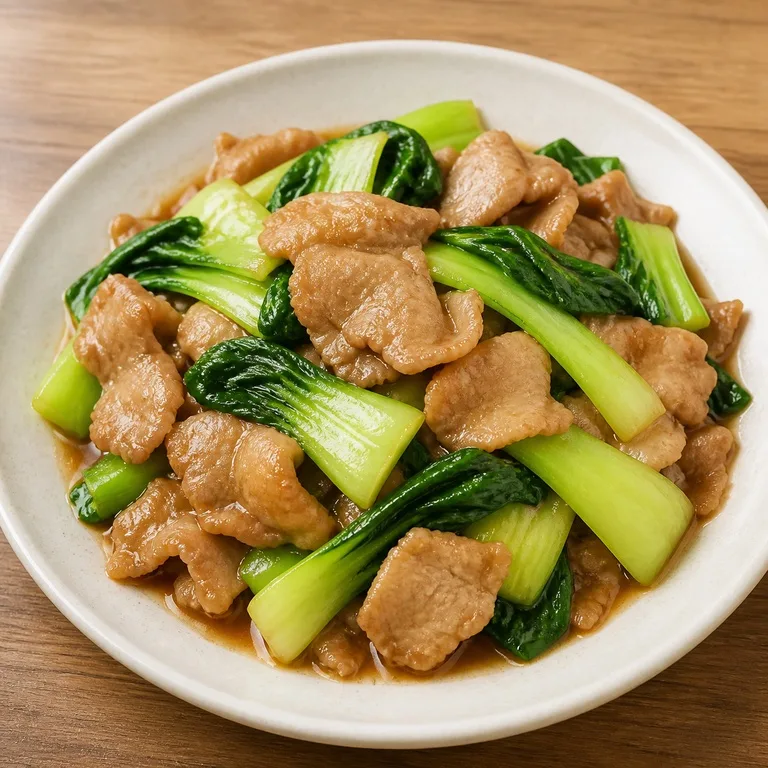 សាច់ជ្រូកនិងស្ពៃចង្កឹះ