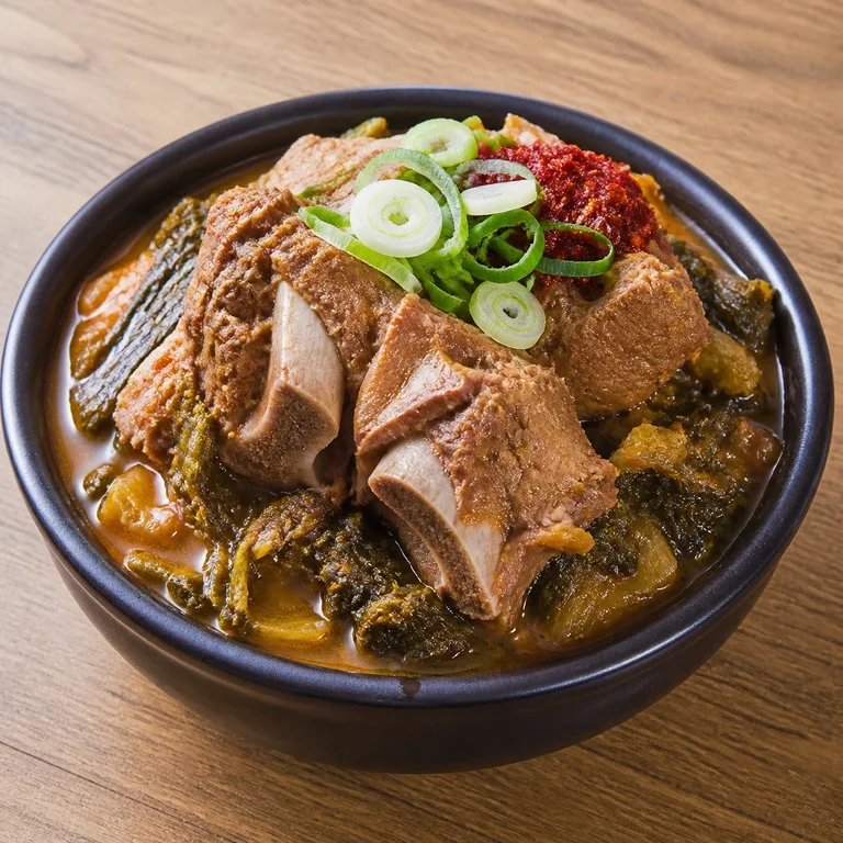 សាច់ជ្រូកឆ្អឹងខ្នងហែចាំងស៊ុប