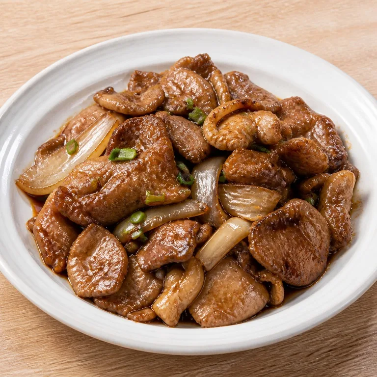 សាច់ជ្រូកសាច់កទឹកស៊ីអ៊ីវ