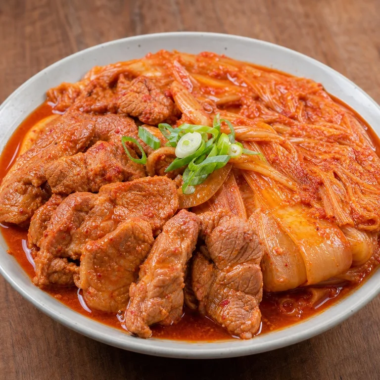 សាច់ជ្រូកសាច់កគីមឈីជិម