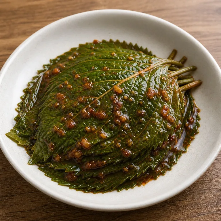 된장깻잎